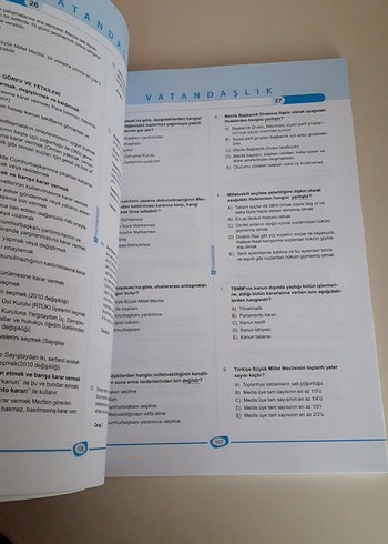 KPSS 2024 Vatandaşlık Soru Bankası Ezberbozan - Görsel 3