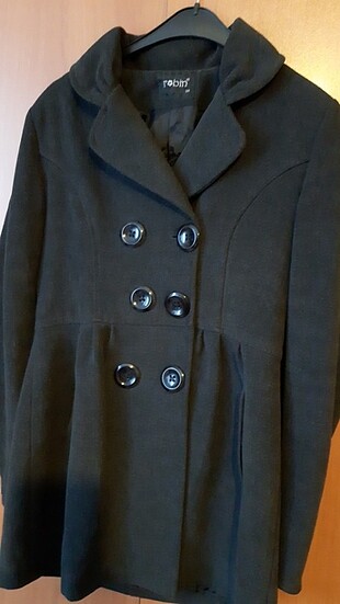 siyah mont kısa kaban - Görsel 2