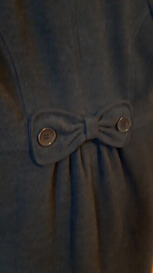 siyah mont kısa kaban - Görsel 4