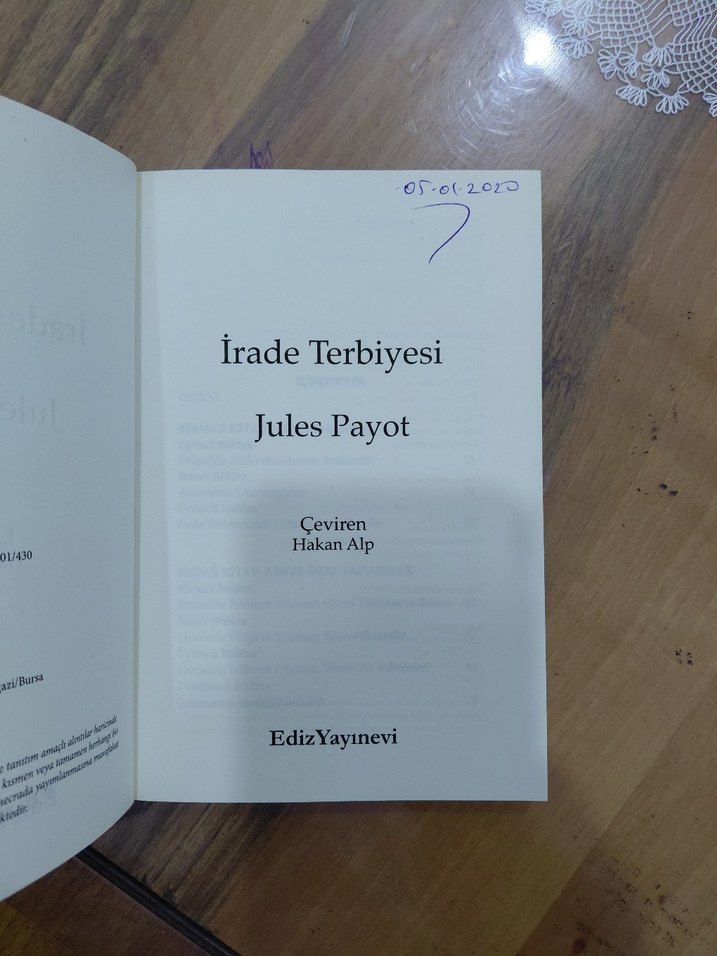 Jules Payot - İrade Terbiyesi - Görsel 4