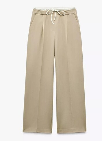 Zara bej pantolon
