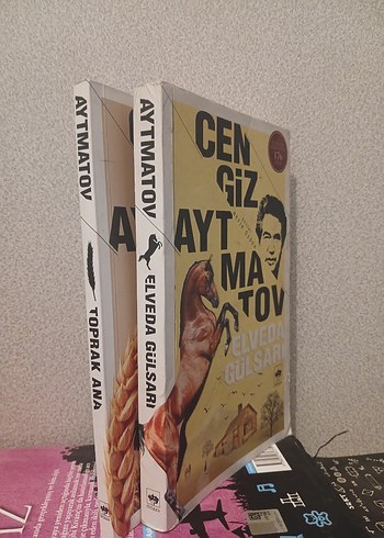 Cengiz Aytmatov Kitap Seti - Toprak Ana & Elveda Gulsari