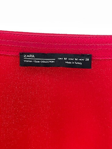 m Beden kırmızı Renk Zara Uzun Elbise %70 İndirimli.