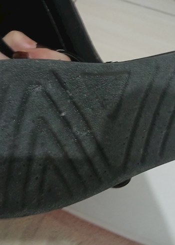 Siyah Kadın  Sandalet - Görsel 3