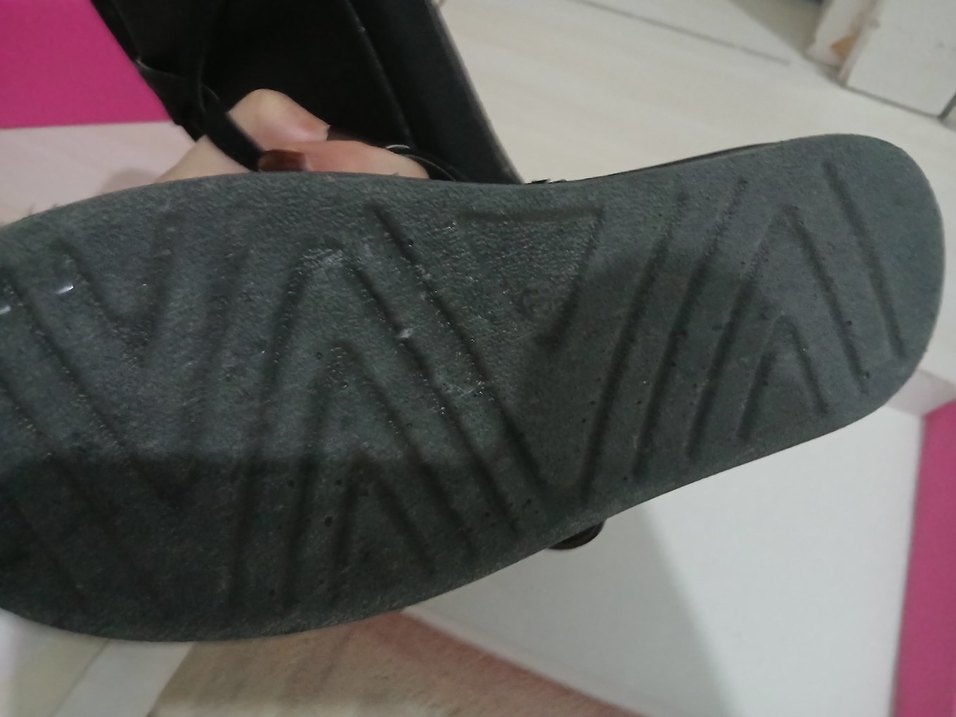 Siyah Kadın  Sandalet - Görsel 3