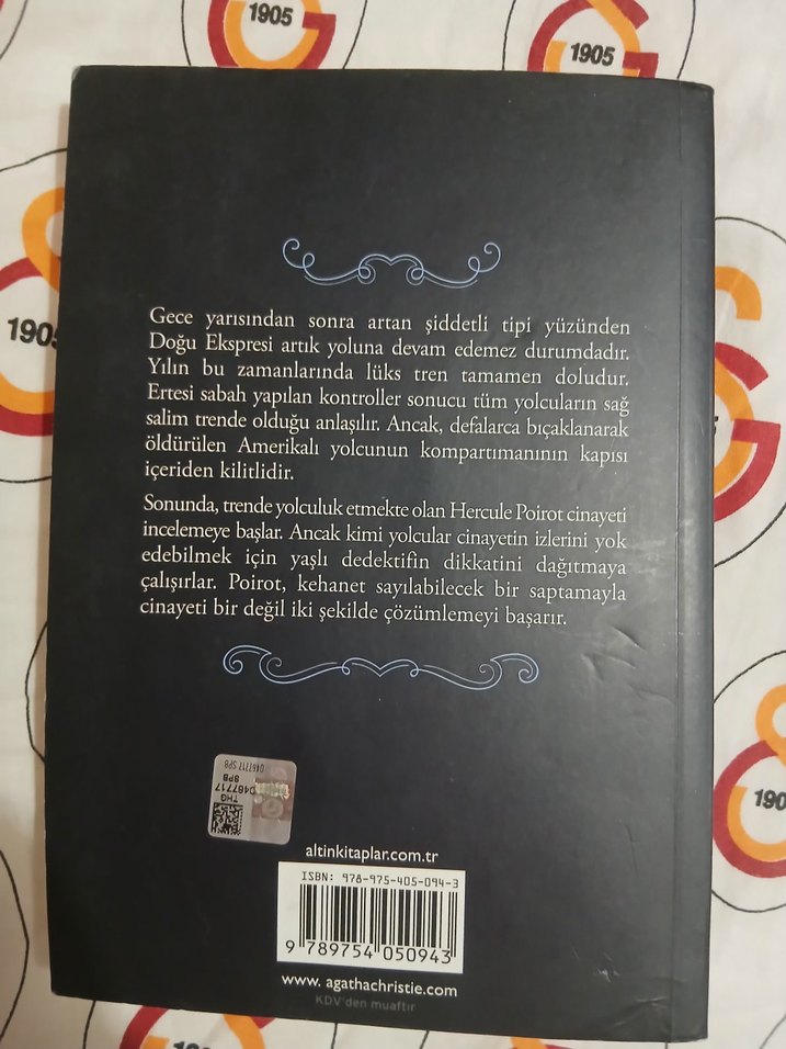 Doğu Ekspresinde Cinayet - Agatha Christie - Görsel 2