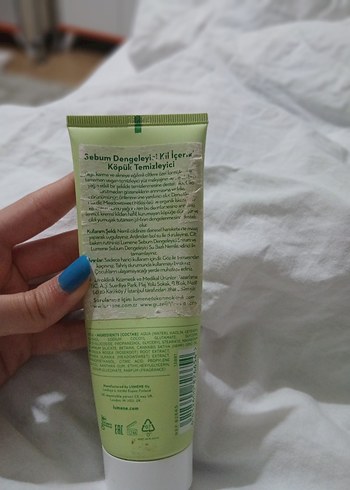 Lumene Nordic Clear Kil ve Köpük Yüz Temizleyici - Görsel 2