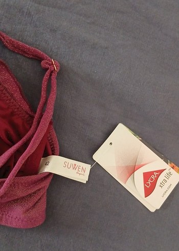 xl Beden simli bikini üstü