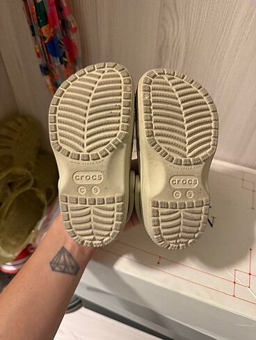 26 Beden ten rengi Renk Crocs c9