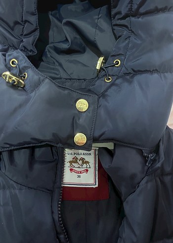 Bordo U.S. Polo Assn. Şişme mont - Görsel 3