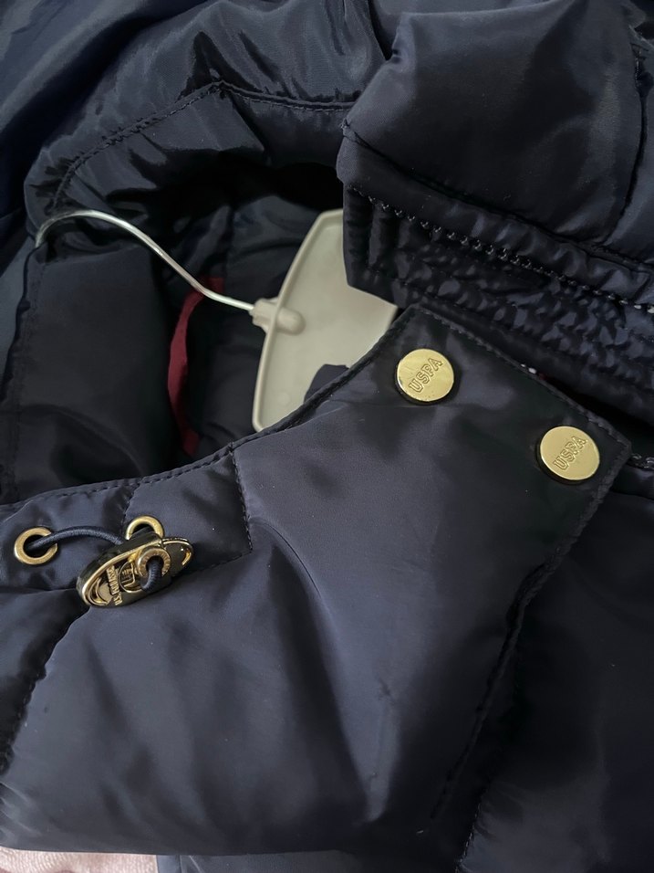 Bordo U.S. Polo Assn. Şişme mont - Görsel 5