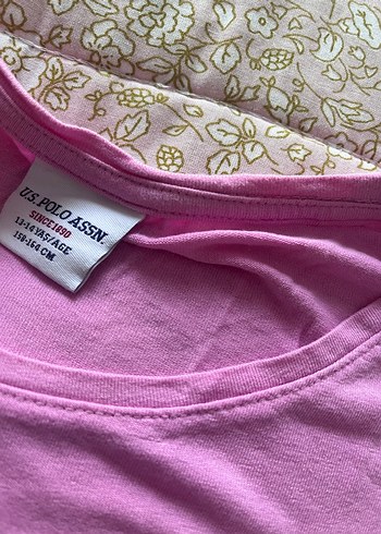 Pembe Bohem Kız Tişörtü Fırfırlı - Görsel 3