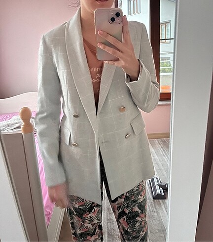 36 Beden Koton blazer