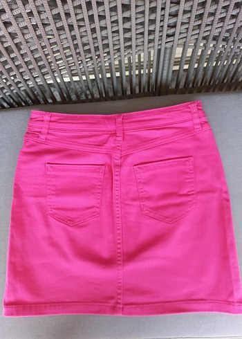 Koton Koton Marka Pembe Dar Mini Etek
