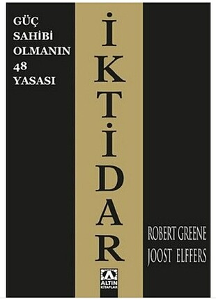 İKTİDAR GÜÇ SAHİBİ OLMANIN 48 YASASİ