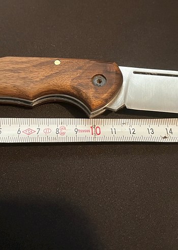 Diğer Kahverengi Ahşap Saplı Katlanır Bıçak 4116 Çelik
