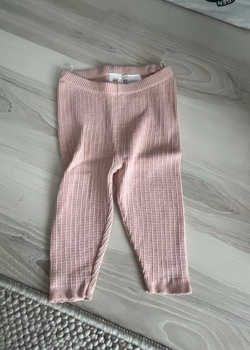 Pembe Örgü Uzun Kollu Bebek Kız Takımı - Görsel 4