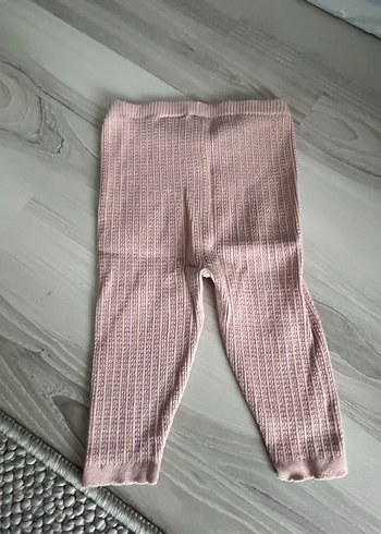 Pembe Örgü Uzun Kollu Bebek Kız Takımı - Görsel 5