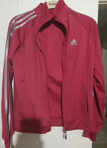 Adidas, fuşya renginde, eşofman üstü