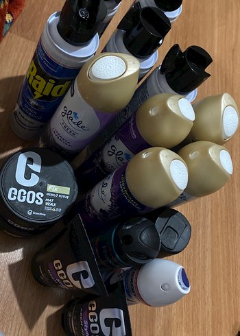 Çeşitli Saç Spreyleri, Köpükler ve Waxlar - Görsel 2