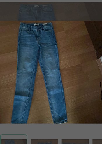 Guess Mavi Yikamali Dar Kesim Jean