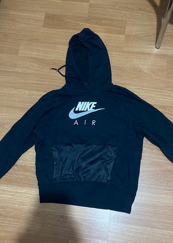 Nike Siyah Kapusonlu Sweatshirt