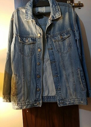 bershka boyfriend kot ceket