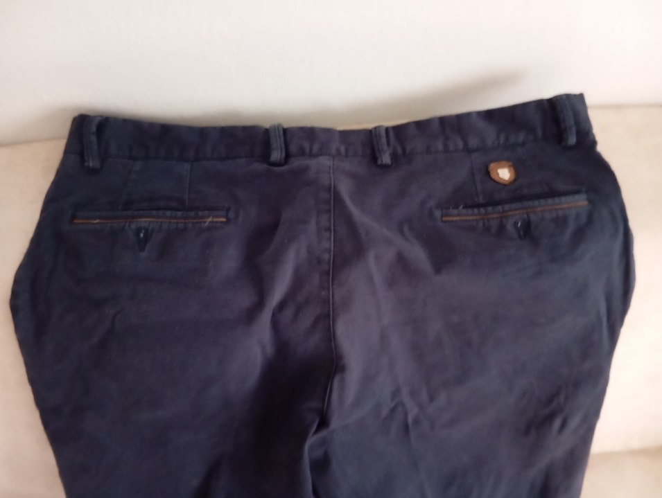 Erkek Lacivert Denim Pantolon - Görsel 3