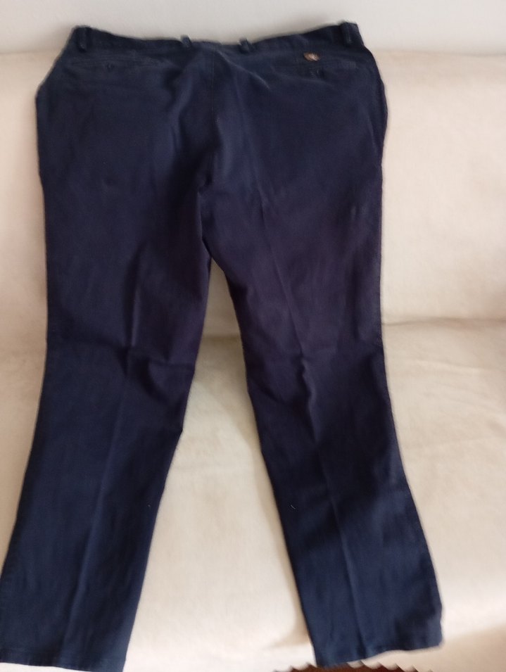 Erkek Lacivert Denim Pantolon - Görsel 2