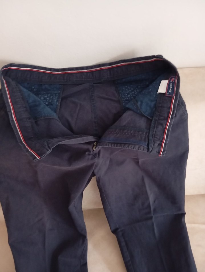 Erkek Lacivert Denim Pantolon - Görsel 4
