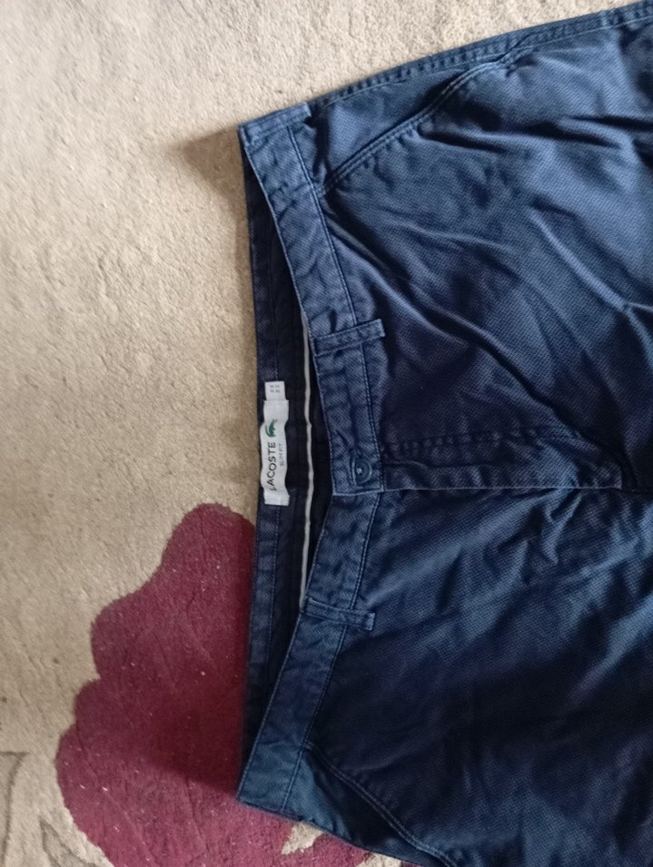 Lacoste Erkek Slim Fit Desenli Kot Pantolon - Görsel 2