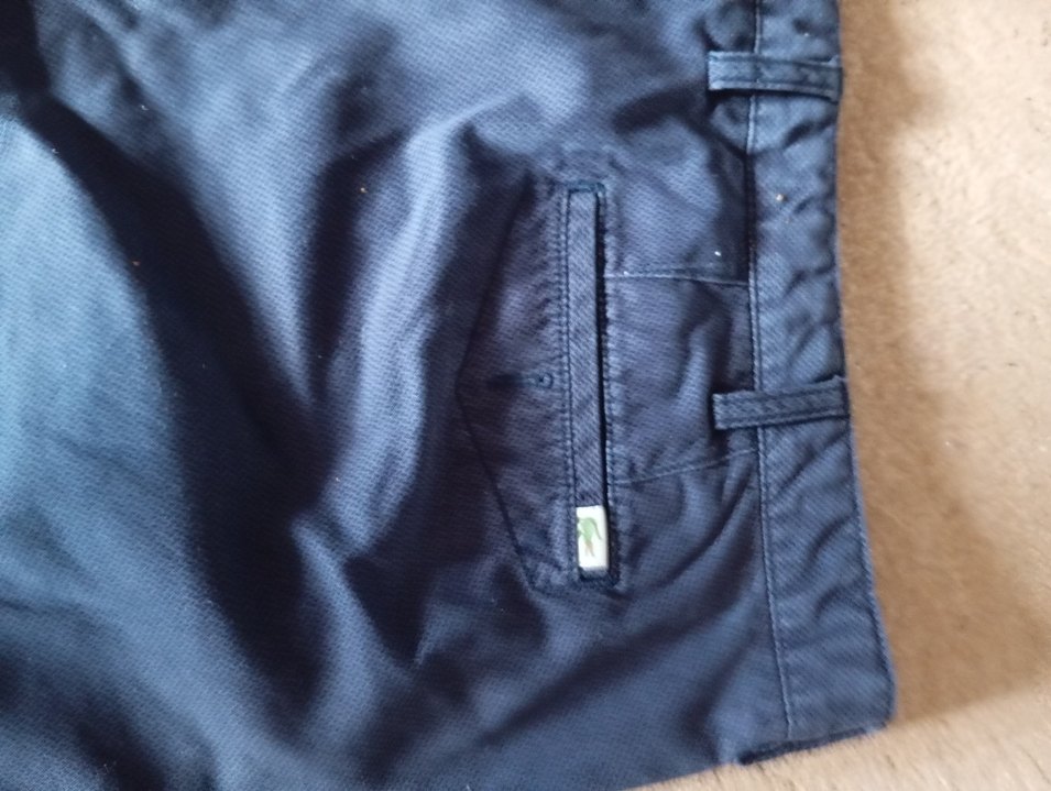 Lacoste Erkek Slim Fit Desenli Kot Pantolon - Görsel 5