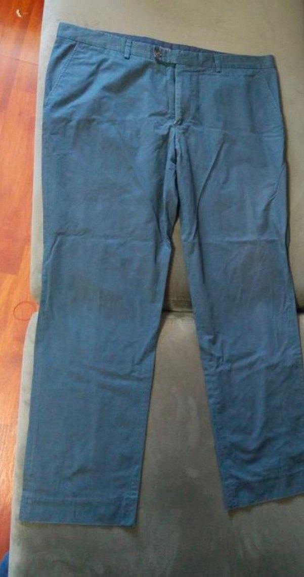 Erkek Regular Fit Mavi Denim Pantolon - Görsel 2