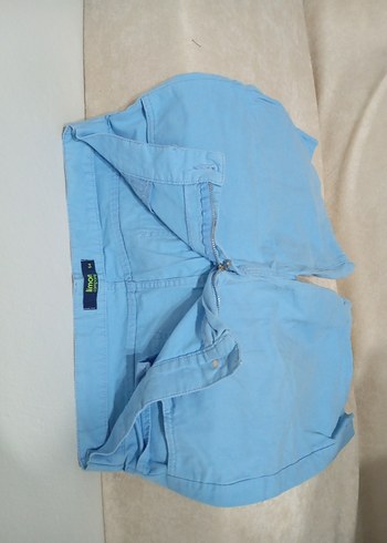 Limon Company Açık Mavi Mini Denim Şort