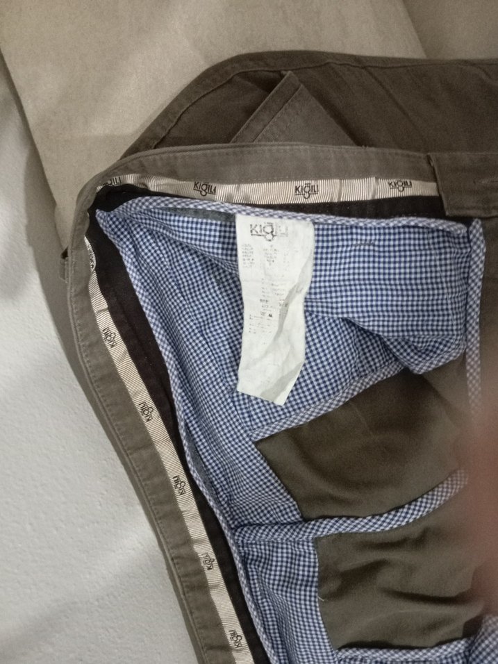 Gri Keten Erkek Kiğıli kapri. - Görsel 5