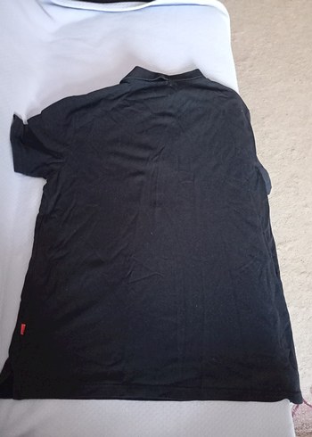 Fermuarlı Siyah Erkek Polo Tişört - Görsel 3