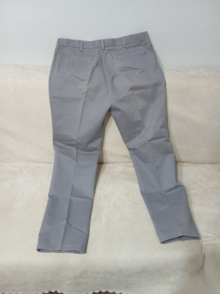 Gri Regular Fit Erkek Ofis Pantolonu. Kiğıli - Görsel 2