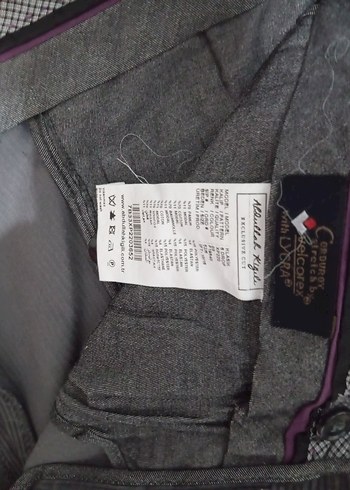 Gri Süet Erkek Kışlık Pantolon - Görsel 5