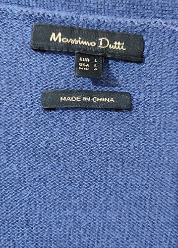 xl Beden mavi Renk Massimo dutti hırka 