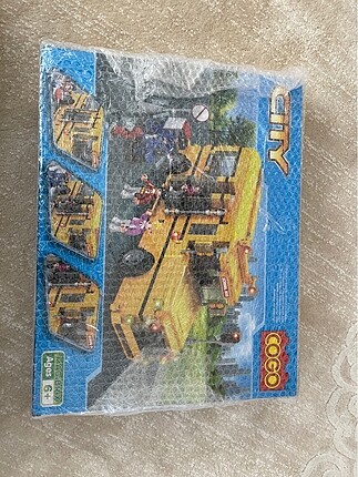 COGO CİTY OKUL OTOBÜSÜ 576 PARÇA YAPI OYUNCAĞI