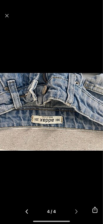 30 Beden lacivert Renk jean.