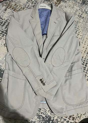 Sarar marka Gri Keten Erkek Ceket, - Görsel 3