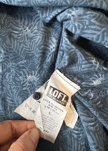 Uzun Kollu Gri Denim Erkek Gömlek - Görsel 5