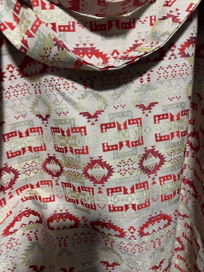 Uzun Desenli Bohem Kadın Yelek - Görsel 5