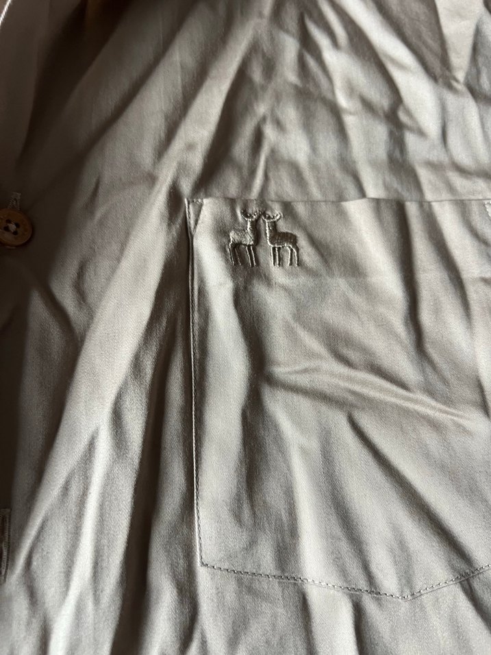 KARACA Bej Erkek Keten Uzun Kollu Gömlek - Görsel 2