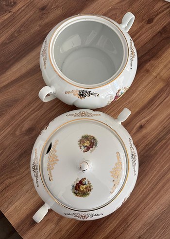 bavaria jaeger & co porselen tencere - Görsel 2