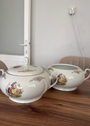 bavaria jaeger & co porselen tencere - Görsel 3