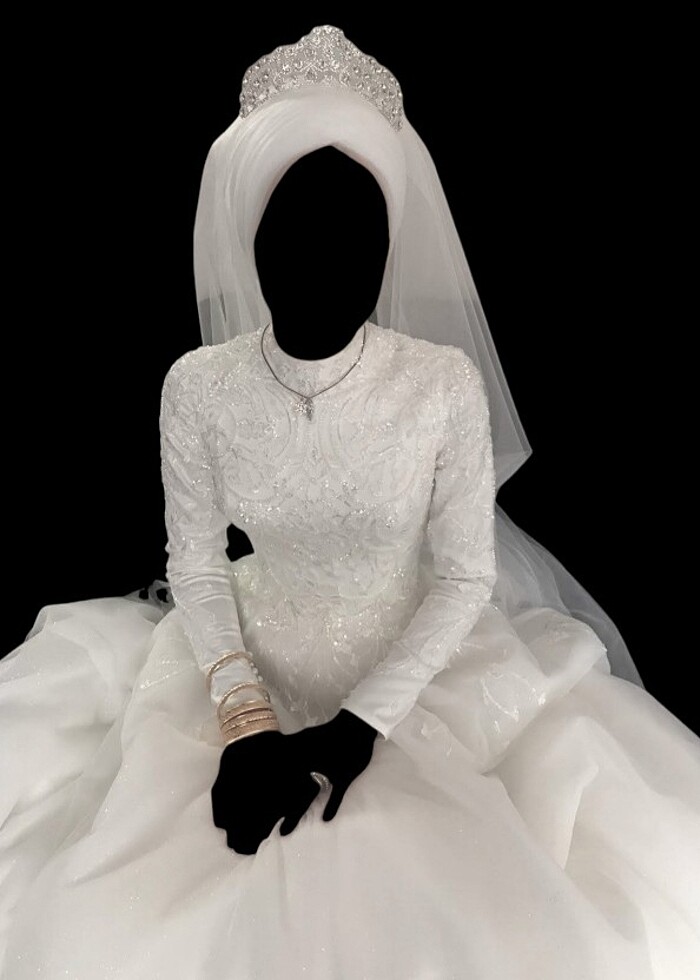 Tesettür gelinlik - Görsel 3