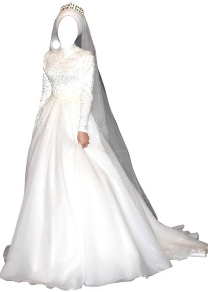 Tesettür gelinlik - Görsel 5