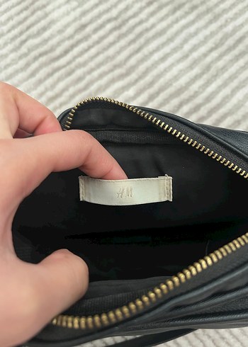 Siyah Deri Kadın Çapraz çanta - Görsel 3